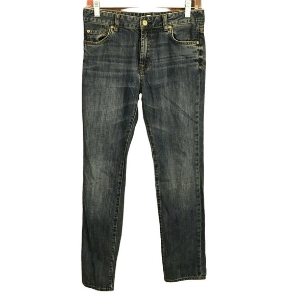 7 For All Mankind Other - 7 For All Mankind Straight Dark Jeans 14 28x30